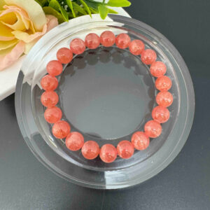 紅紋石 ( Rhodochrosite )  8.5mm / RC2504054