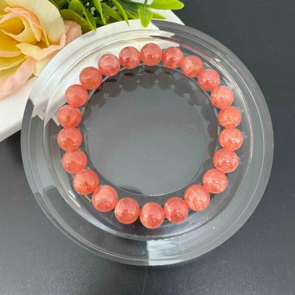 紅紋石 ( Rhodochrosite )  8.5mm / RC2504054