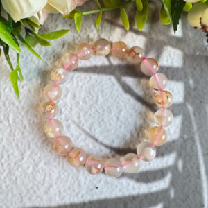 櫻花瑪瑙 ( Blossom Agate ) 10mm / BA2504063