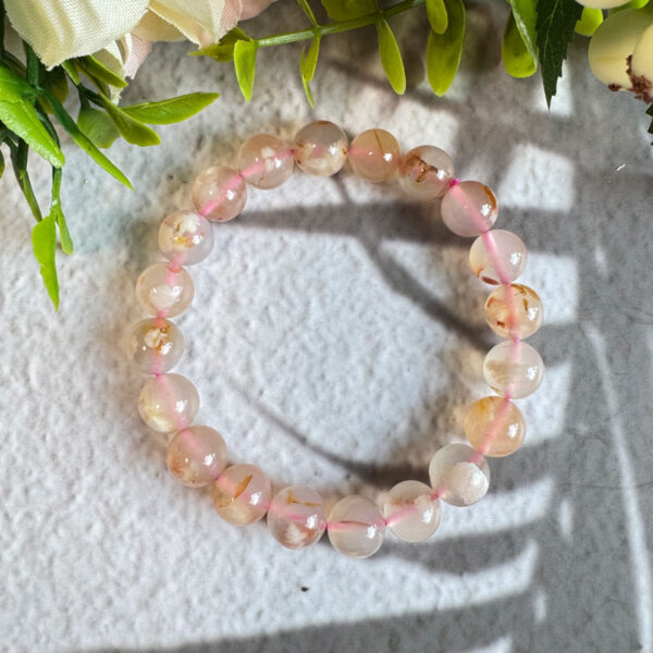 櫻花瑪瑙 ( Blossom Agate ) 10mm / BA2504063
