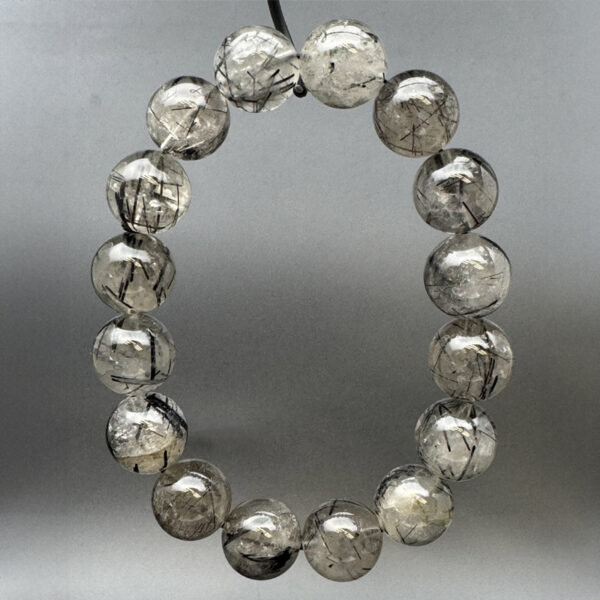 黑髮晶（Black Rutilated Quartz） 13mm / BR2503009